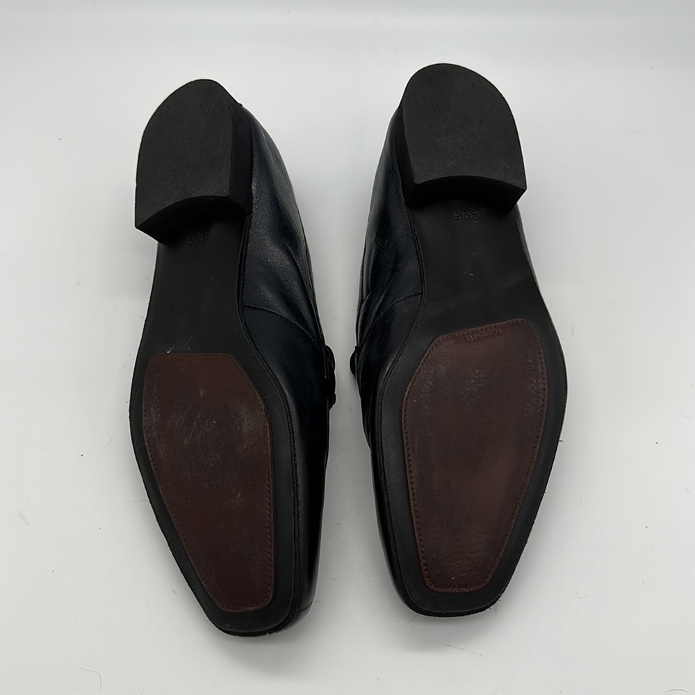 Vintage Pierre Cardin Navy Dress Shoes Loafers Size 10 - Picture 8 of 8